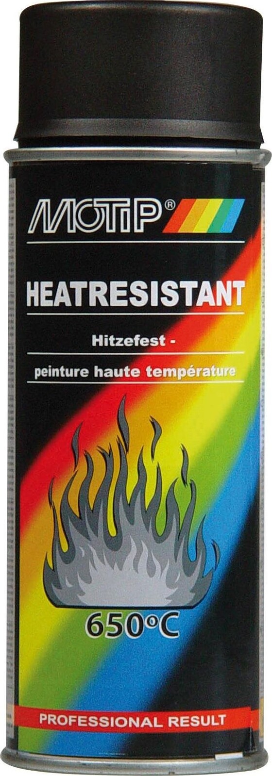 MOTIP žiaruvzdorný sprej čierny