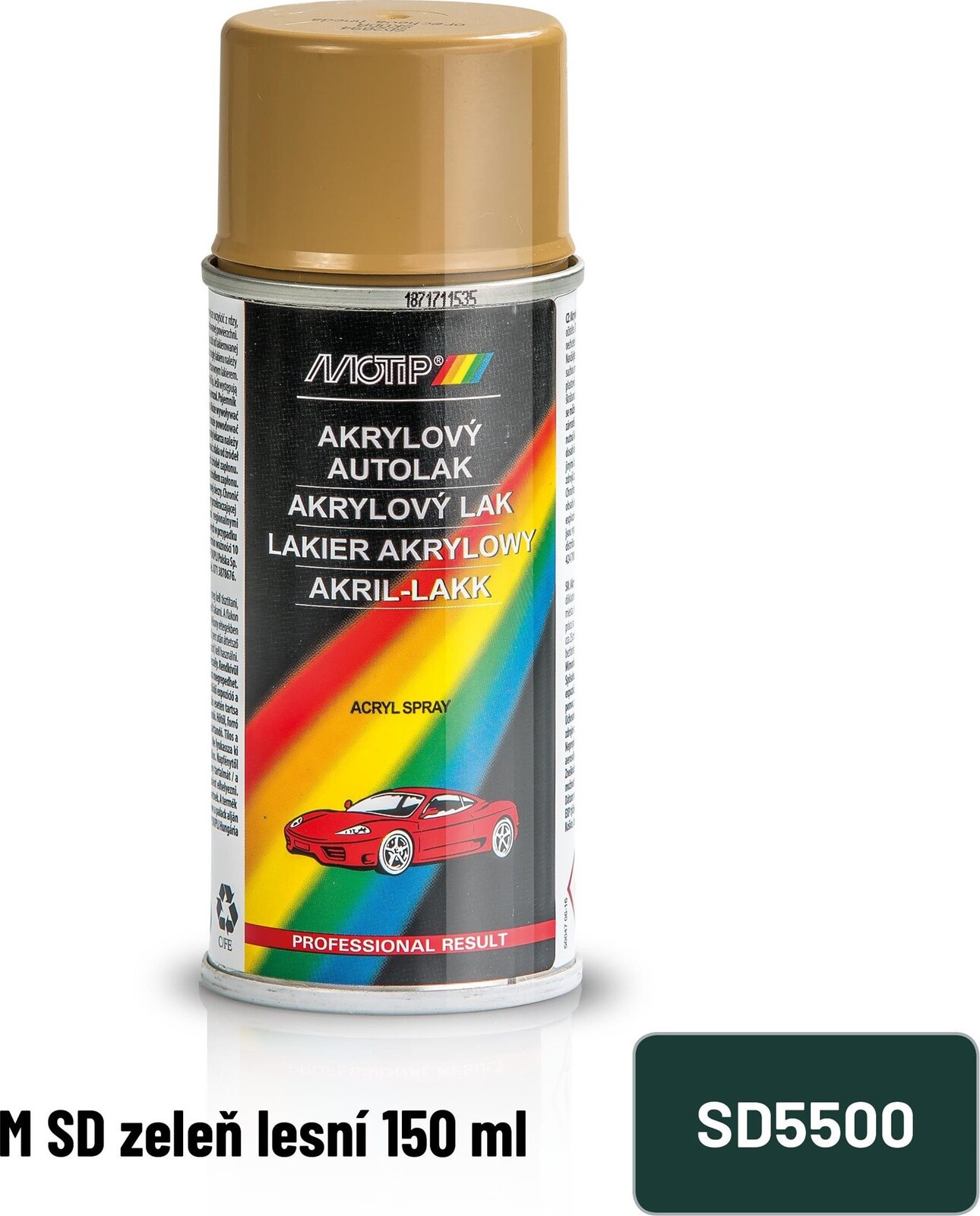 MOTIP M SD zeleň lesná 150 ml