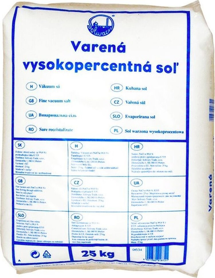 esco Solivary Soľ do bazéna čistá vysokopercentná 25 kg