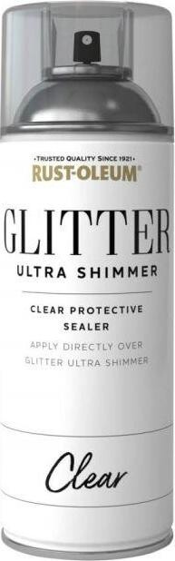 Rust-Oleum Bezfarebný ochranný lak v spreji Glitter Clear Protective Sealer 400 ml