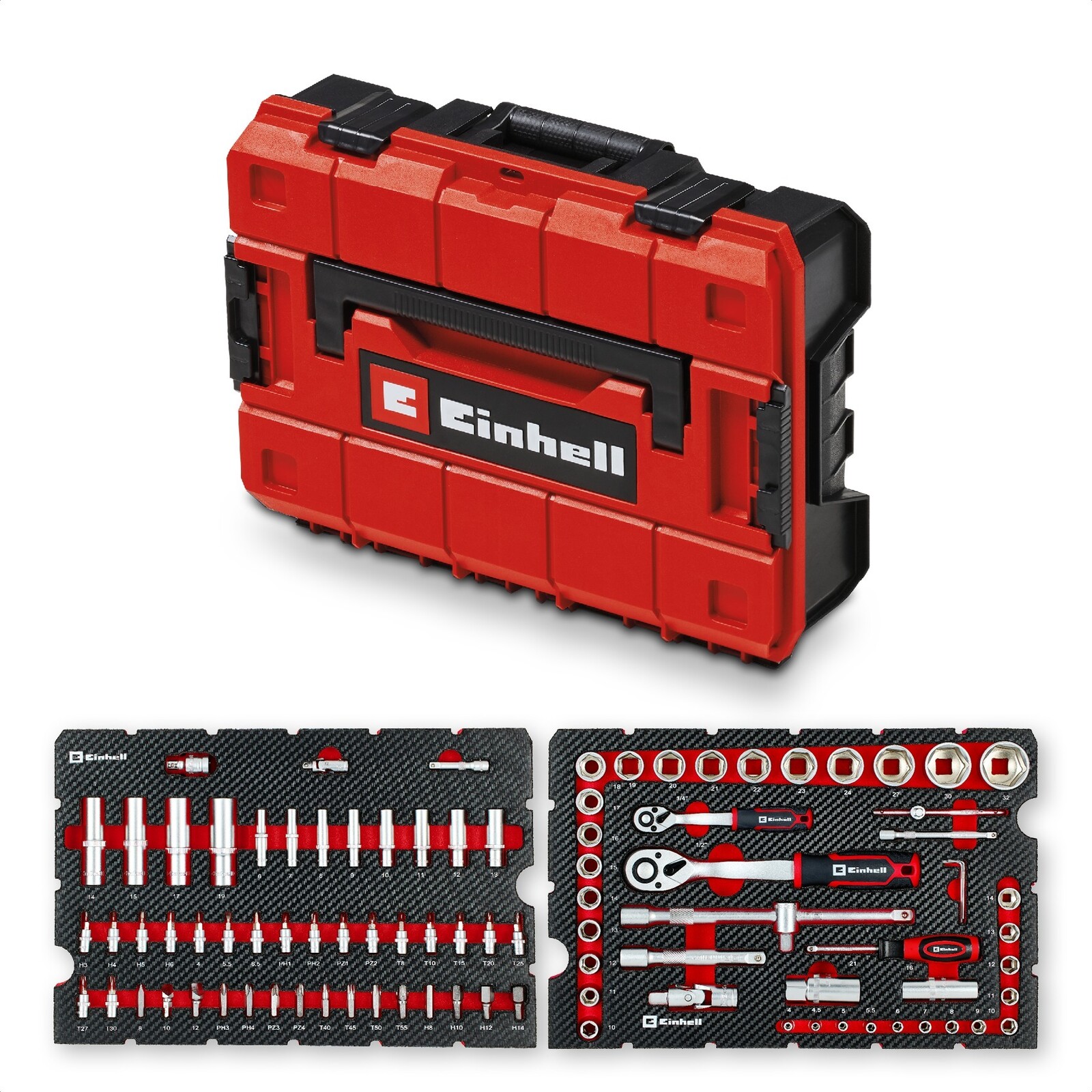 EINHELL E-Case Gola sada montážna 92 ks, 49370514