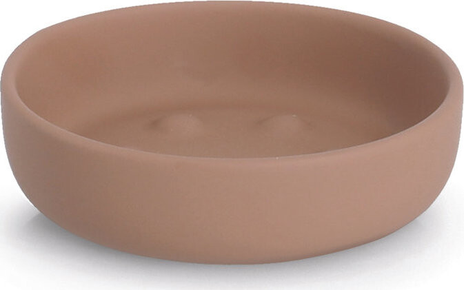 ZELLER Mydelnička keramická farba moka 11 × 3,3 cm