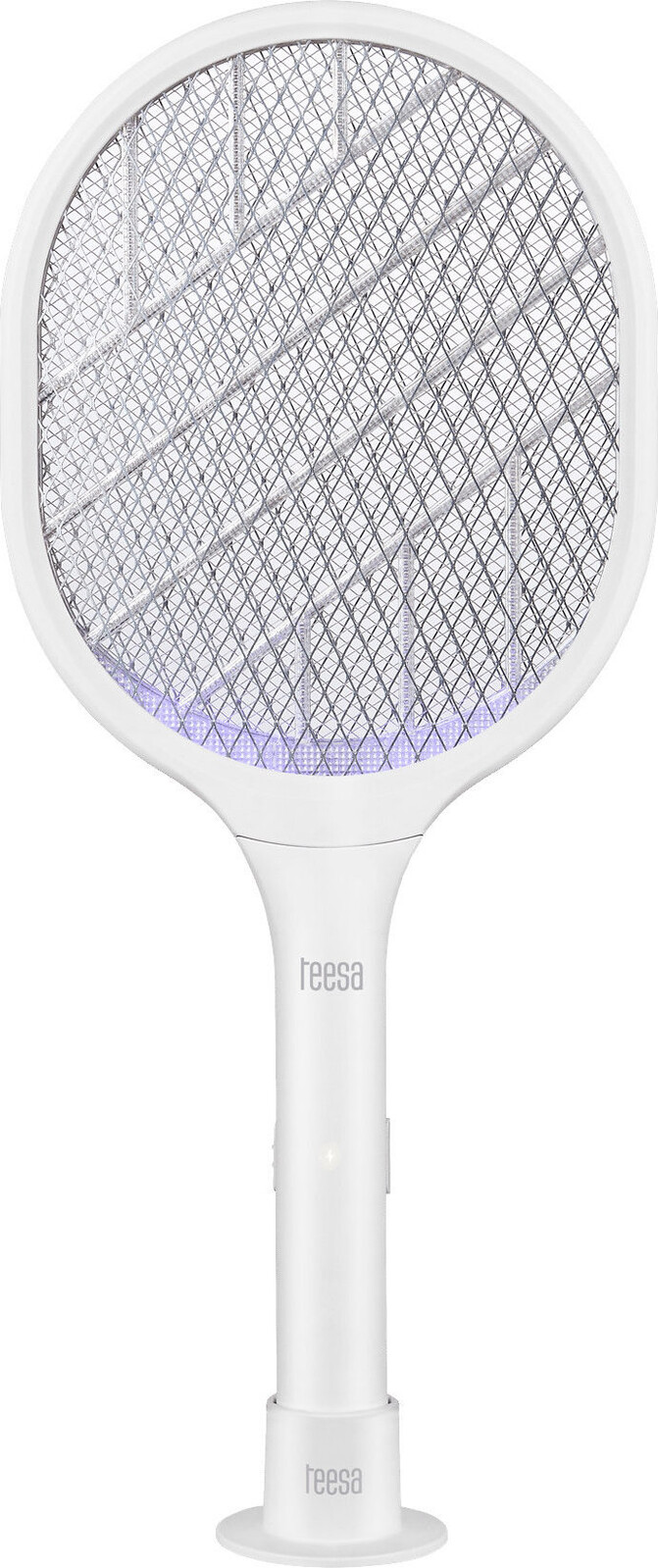 Teesa TSA0212 Plácačka na muchy elektrická s UV svetlom, 2 v 1, biela