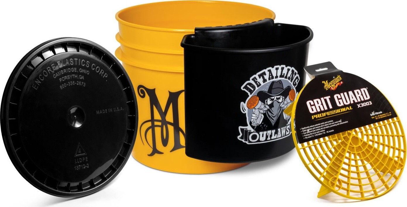 MEGUIAR'S Vedro s vložkou, vekom a buckanizer 13,25 l