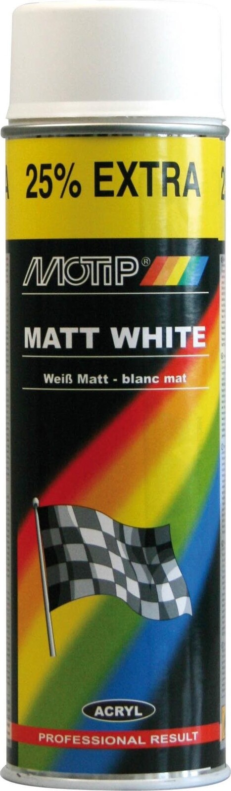 MOTIP M biela mat 500 ml