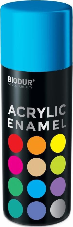 Biodur Akrylový email v spreji – blankytne modrá 400 ml/RAL 5015