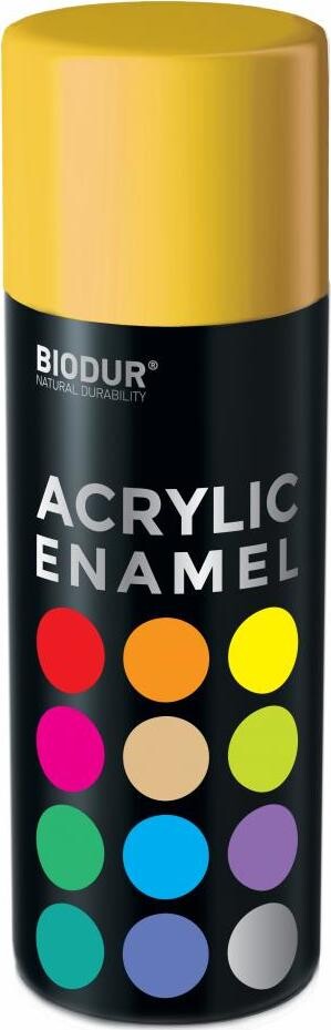 Biodur Akrylový email v spreji – žltá 400 ml/RAL 1023
