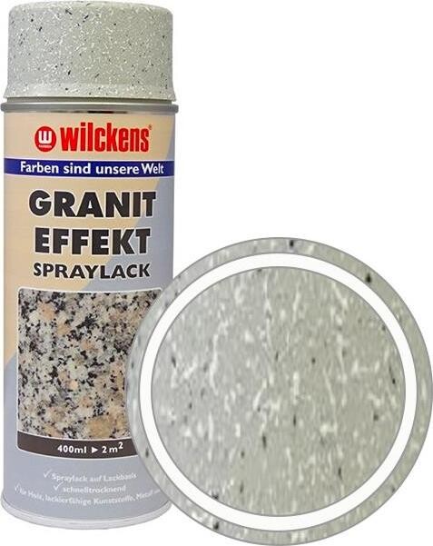 Wilckens Dekoračná farba v spreji s efektom sivá žula Granit Effekt Hobby-Lackspray, svetlo sivá