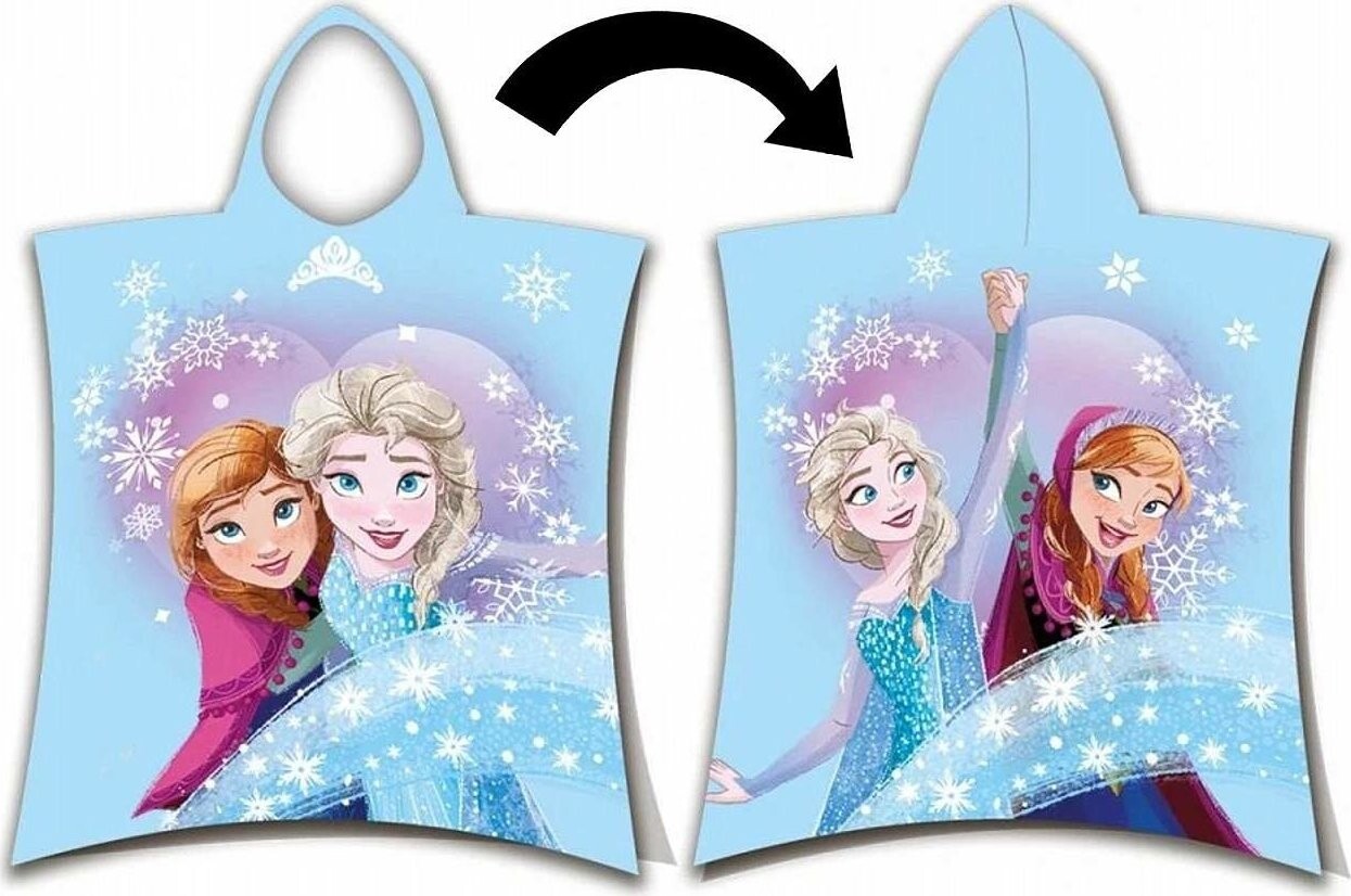 Jerry Fabrics Pončo Frozen Winter fun 50 × 115 cm