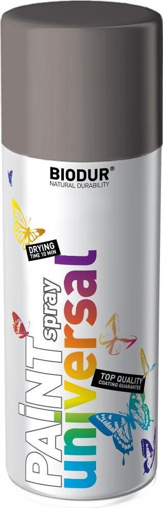 Biodur Email v spreji – sivá antracitová 400 ml/RAL7016 MAT