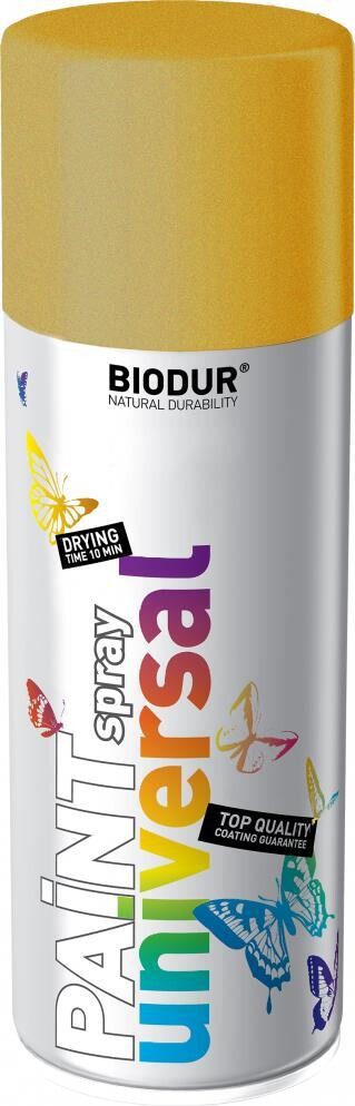 Biodur Email v spreji – zlatá 400 ml