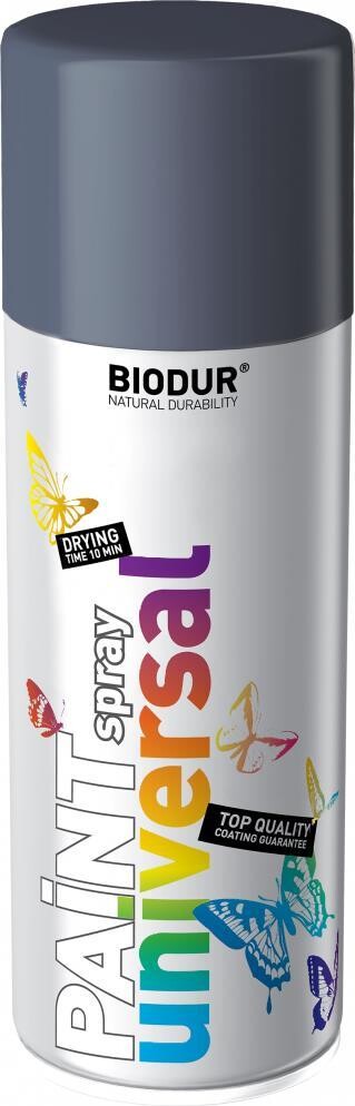 Biodur Email Grafitová sivá RAL 7024 400 ml