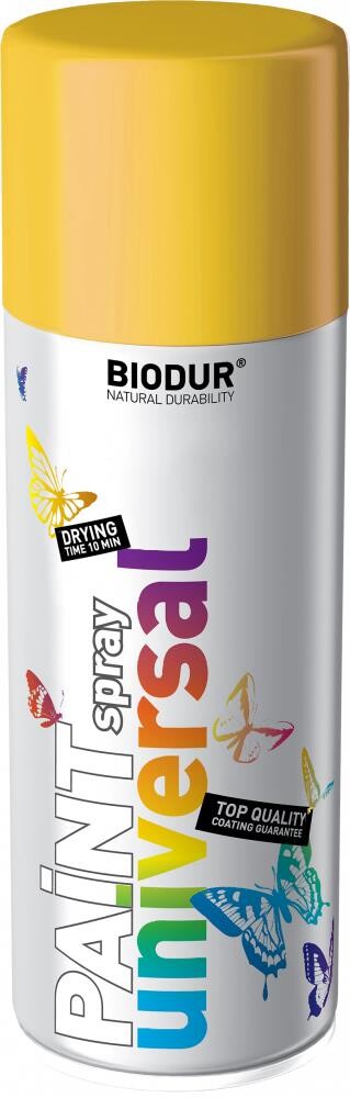 Biodur Email Žltá dopravná RAL 1023 400 ml