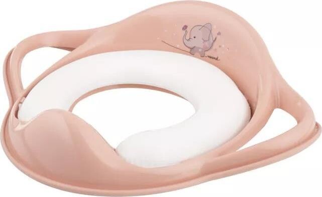 MALTEX adaptér na WC s držadlami Sloník, Peach Rose