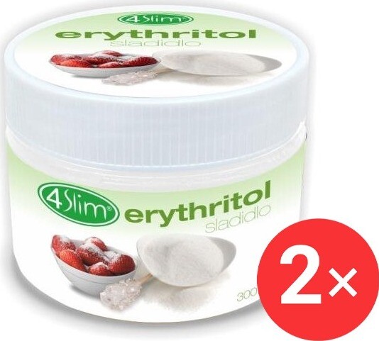 4Slim Erytritol 2× 300 g