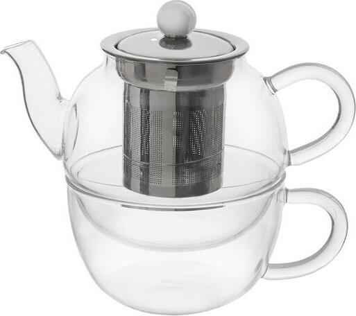 ORION Čajová súprava borosil. sklo+antikorový filter 2 ks