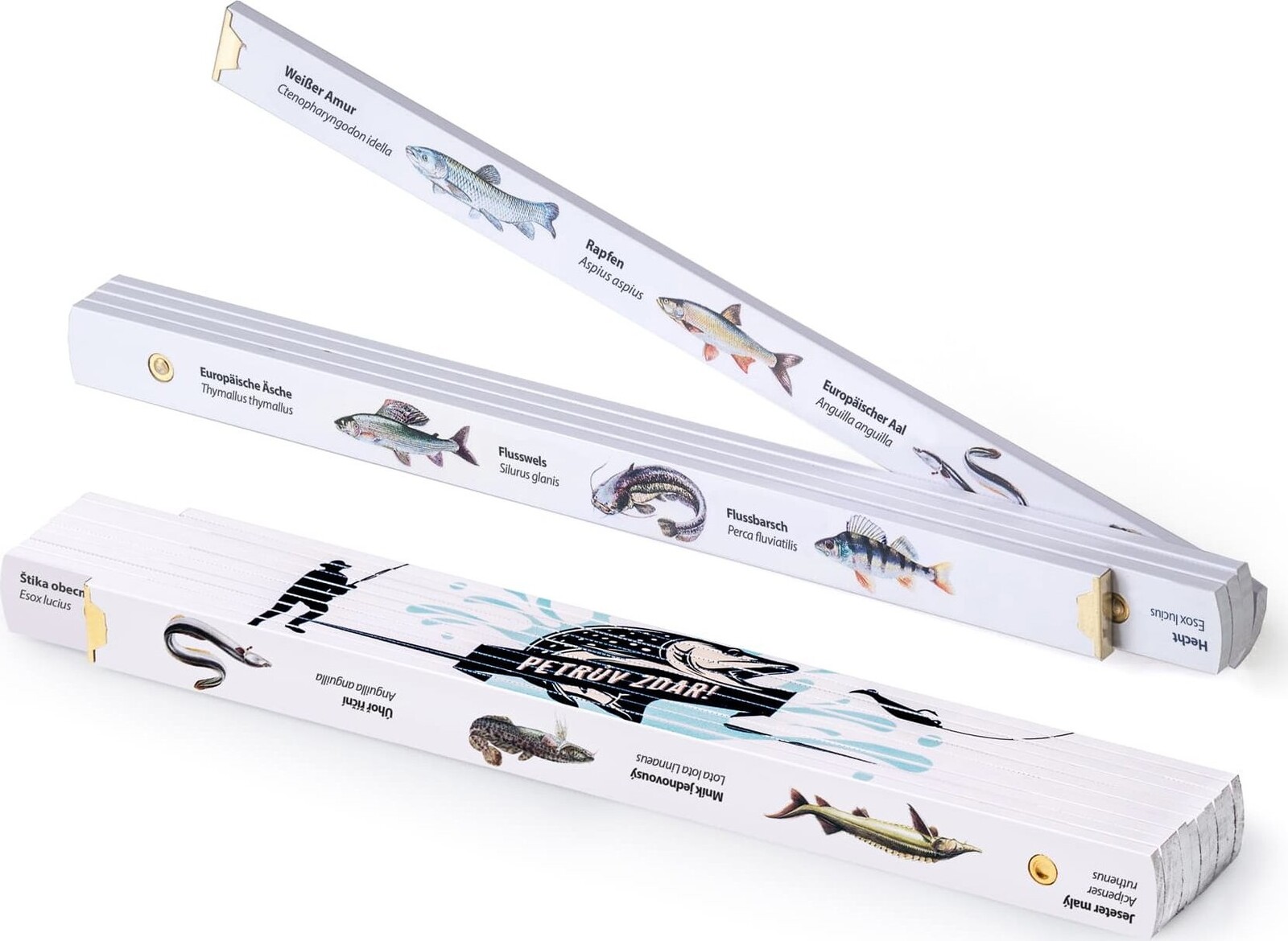 Metria Block 51 + Block-52 rybárske skladacie metre 1 m a 2 m, sada