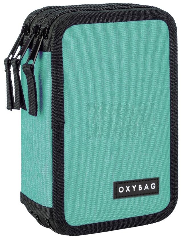 OXYBAG Peračník 3-poschodový prázdny UNICOLOR Mint