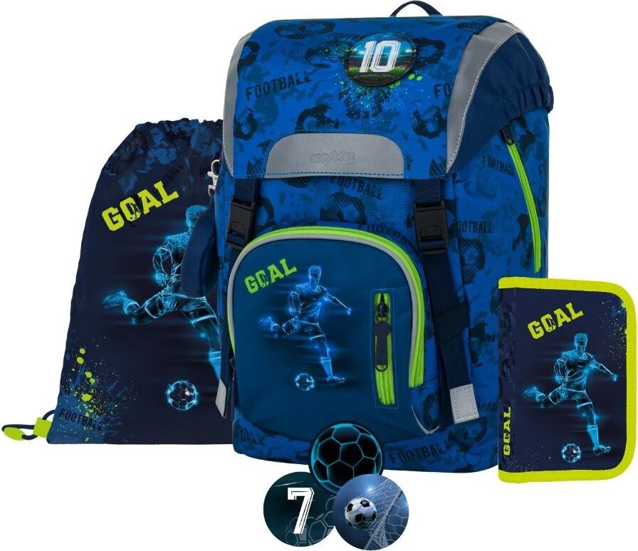 OXYBAG Školská sada 4 ks OXY SKY Football