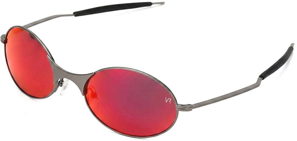 VeyRey polarizační sluneční brýle Pemu, černá obruba, červená skla