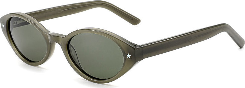 VeyRey acetátové sluneční brýle polarizační Aest, zelená obruba, zelená skla