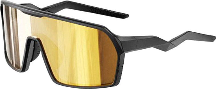 VeyRey Sportovní sluneční brýle Ocli černá obruba, zlatá skla