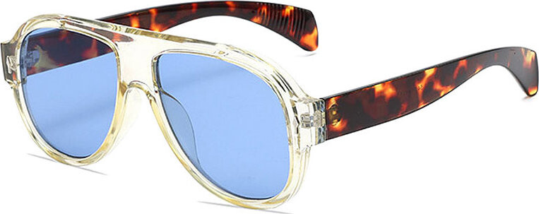 VeyRey Sluneční brýle Monoeet čirá obruba, modrá skla