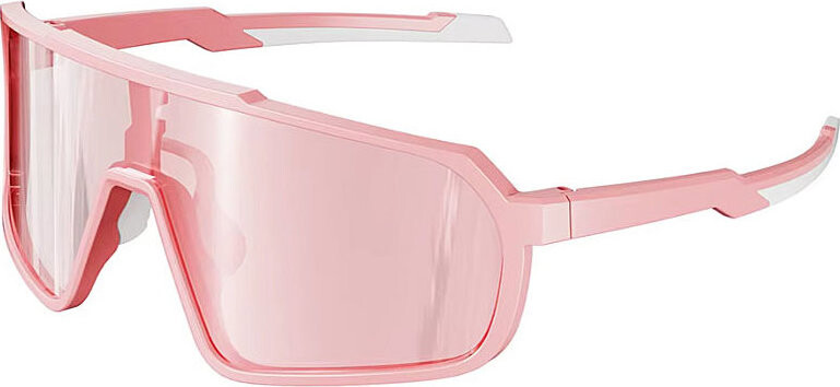 VeyRey fotochromatické sportovní sluneční brýle Jist růžová obruba, růžová skla