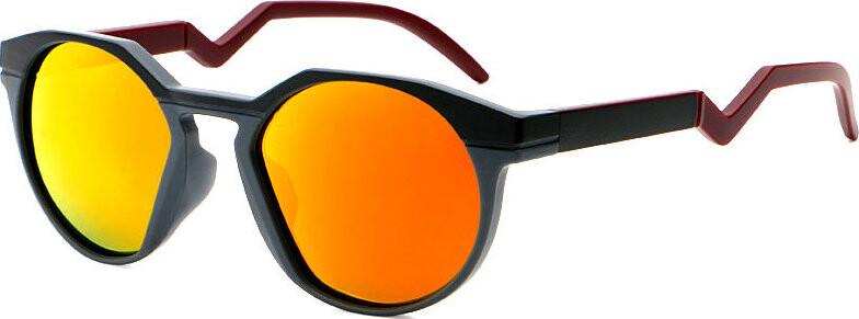 VeyRey Sluneční polarizační brýle Contralance černá obruba, červená skla