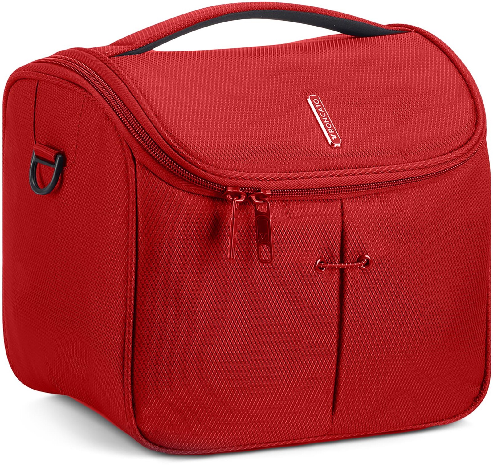 Roncato kozmetická taška Ironik 2.0 28 cm červená 28 × 24 × 17 cm