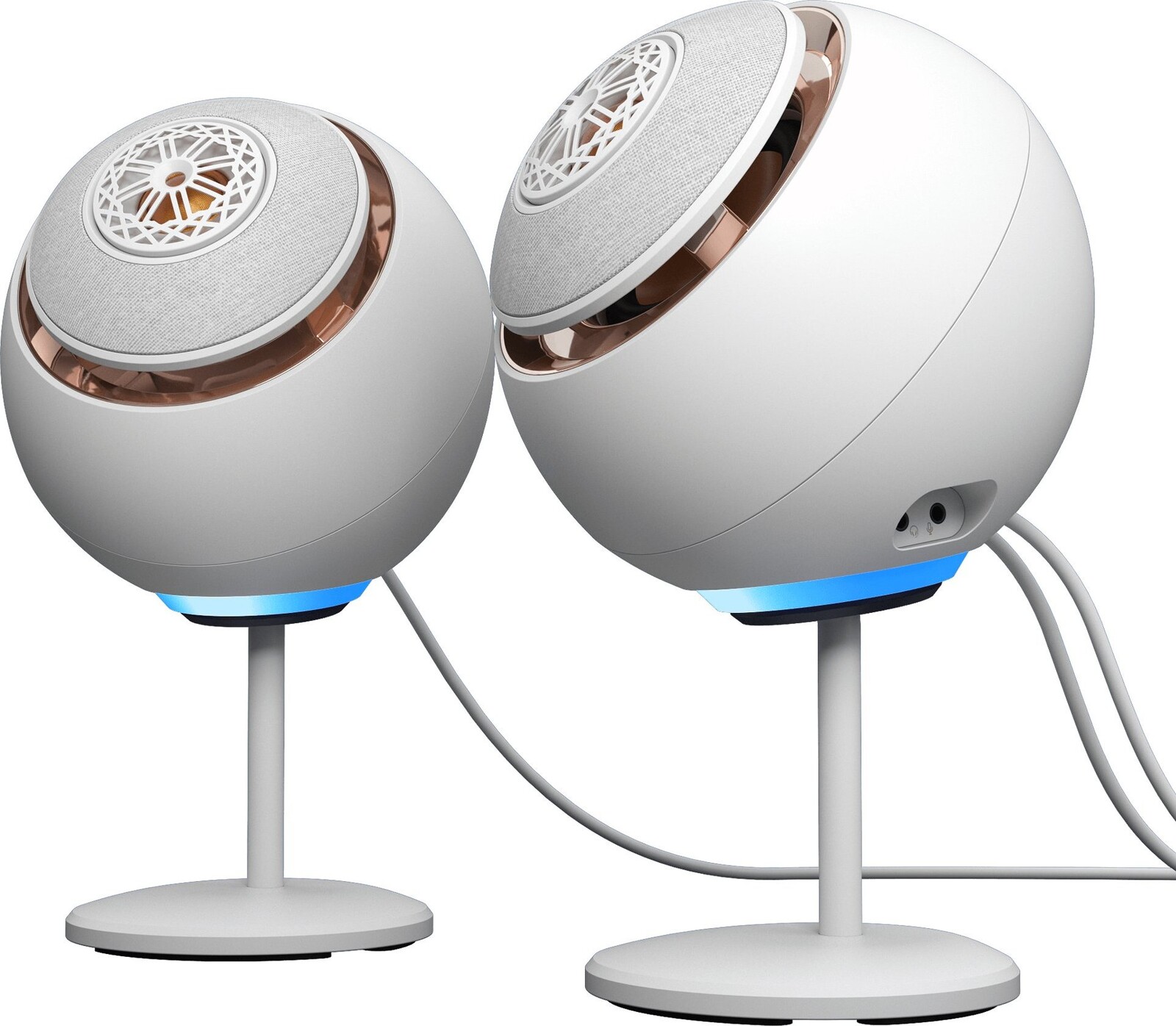 Creative Pebble Nova biele