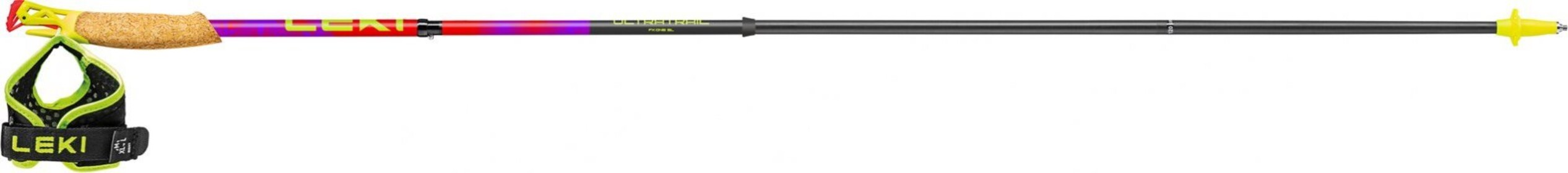Leki Ultratrail FX. One SL bright red-violet-neonyellow 130 cm