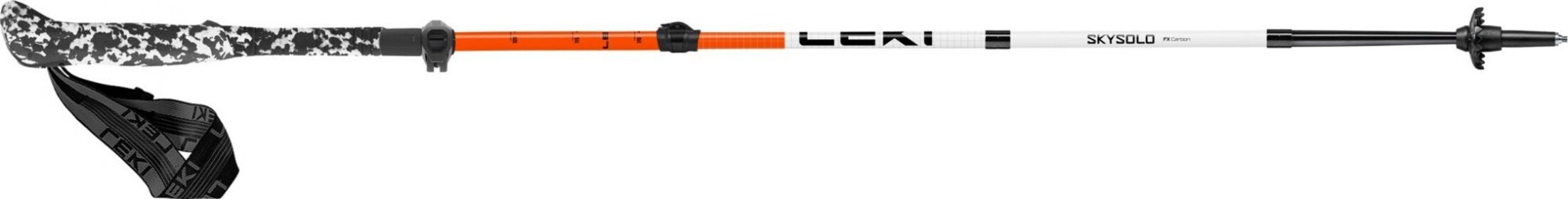 Leki Skysolo FX Carbon neonorange-white-black 120 – 140 cm