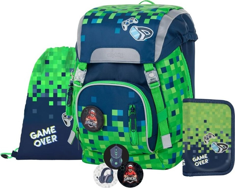 OXYBAG Školská sada 4 ks OXY SKY Gamer