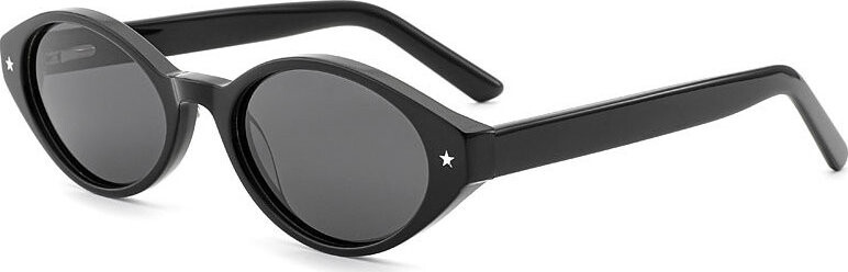 VeyRey acetátové sluneční brýle polarizační Aest, černá obruba, černá skla