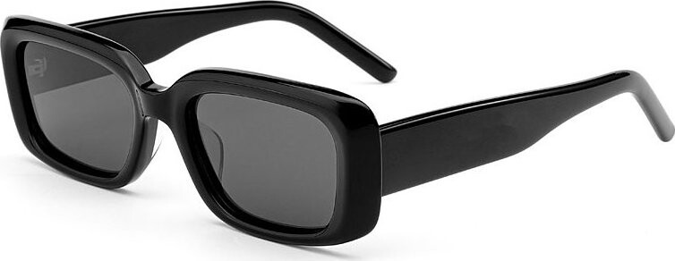 VeyRey acetátové sluneční polarizační brýle Xep černá obruba, černá skla