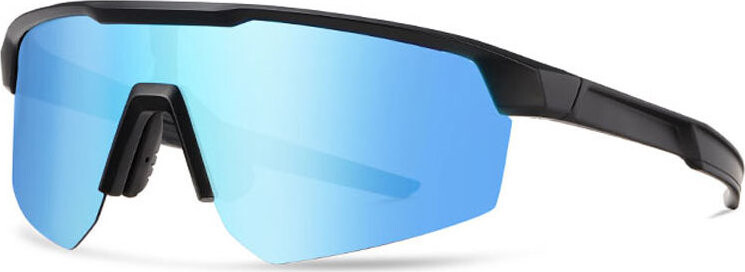 VeyRey Sportovní polarizační sluneční brýle Monoal černá obruba, modrá skla