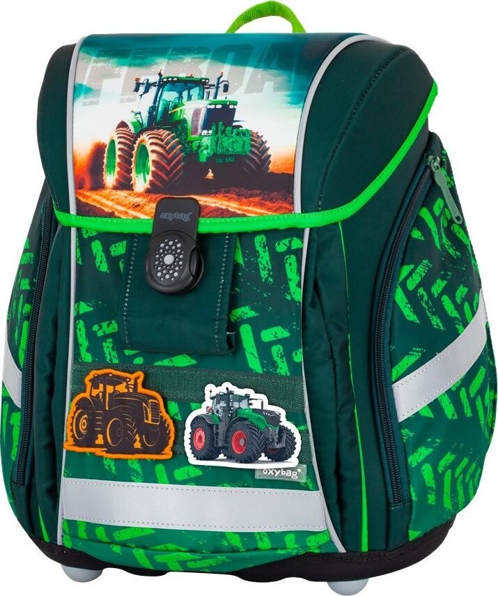 OXYBAG Školský batoh PREMIUM LIGHT Tractor