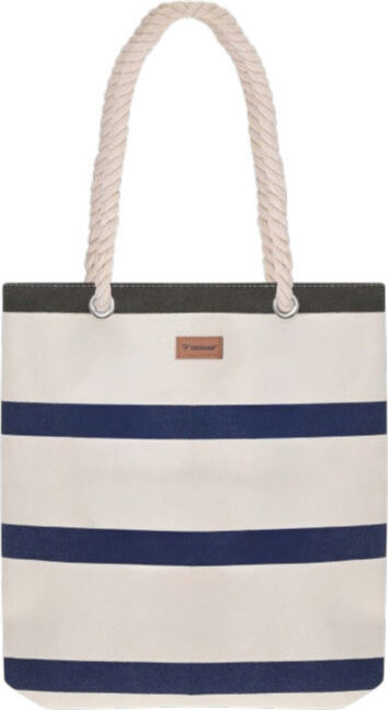 Trizand 27597 Plážová taška 18 l, modro-bílá