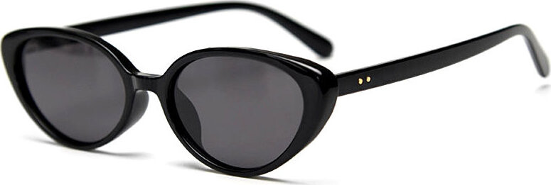 VeyRey Dámské polarizační sluneční brýle polarizační Duoom černá obruba, černá skla