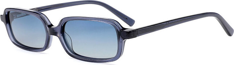 VeyRey acetátové sluneční polarizační brýle Ogo, tmavě modrá obruba, modrá skla