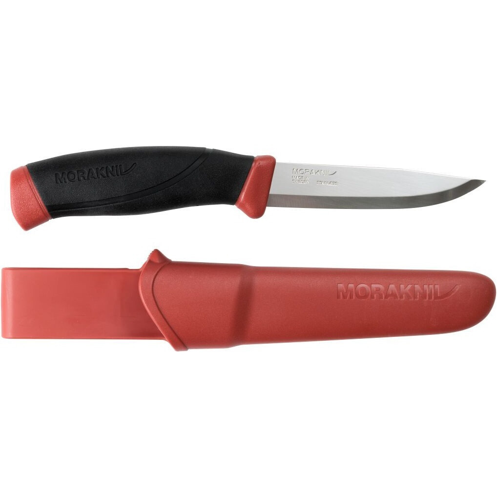 Nôž pracovný Morakniv Companion S - červený-čierny