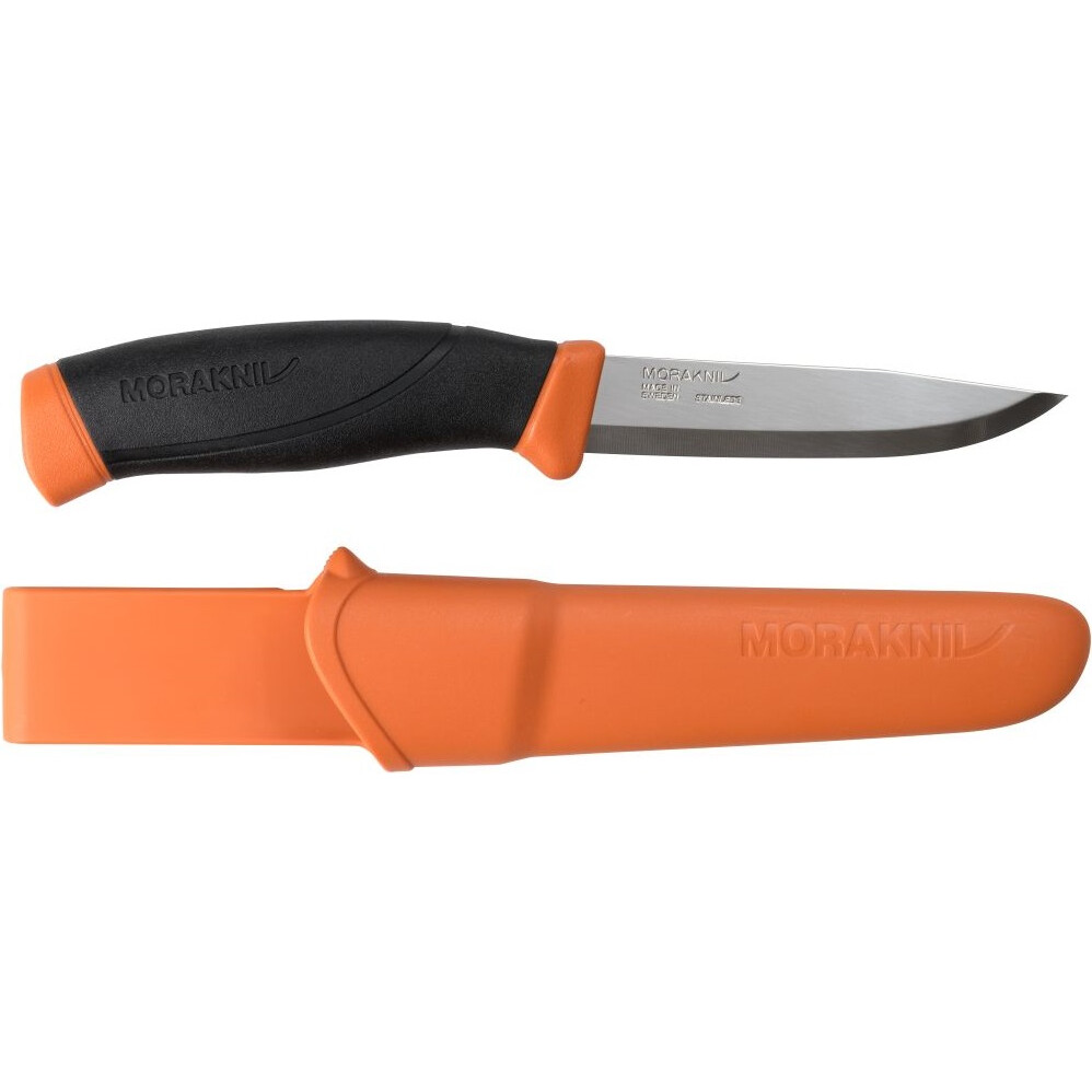 Nôž pracovný Morakniv Companion S - tmavo oranžový-čierny