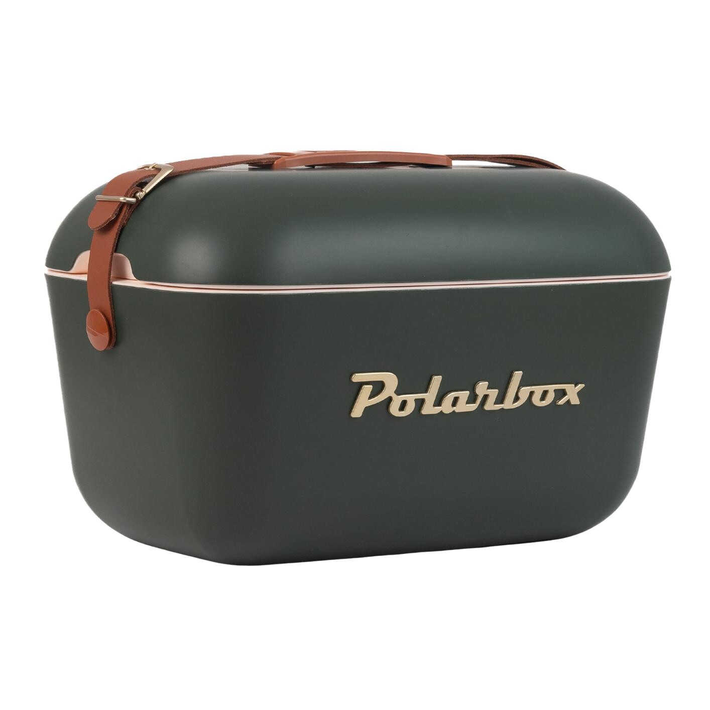 Chladiaci box CLASSIC GOLD 20 l, tmavo zelená, Polarbox