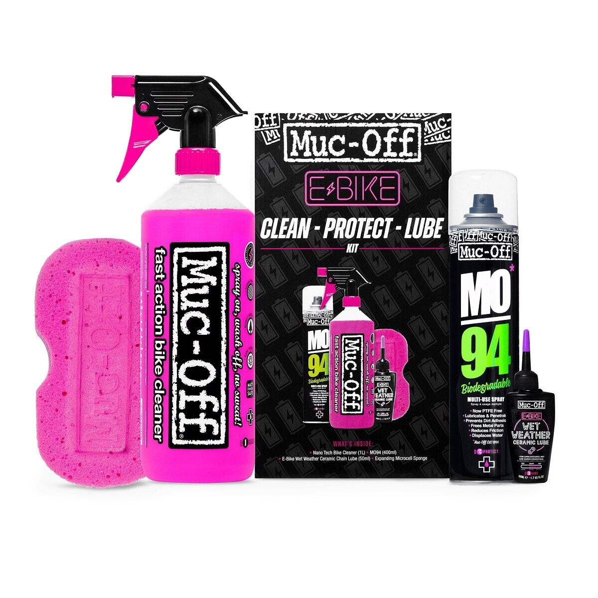 Muc-Off Ebike Clean, Protect & Lube Kit