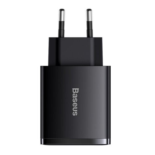 Baseus CCXJ-E01 Compact Quick Nabíječka USB-C 30W Black (Pošk. Balení)