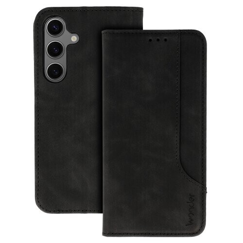 Puzdro Wonder Prime Book Xiaomi Redmi Note 12 Pro Plus - čierne