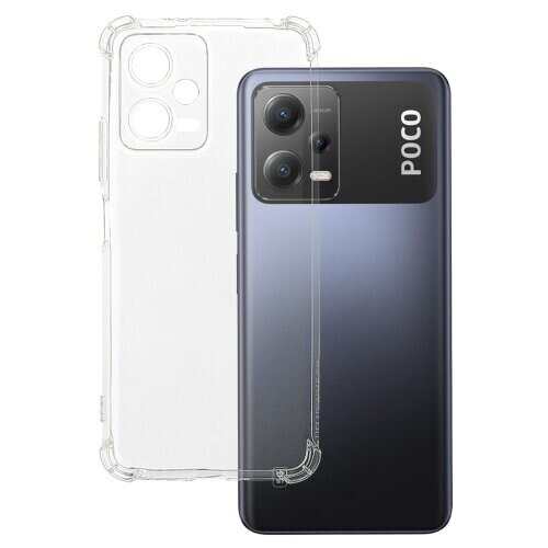 Puzdro Anti Shock Xiaomi Redmi Note 12 5G/Poco X5, 1,5mm - transparentné