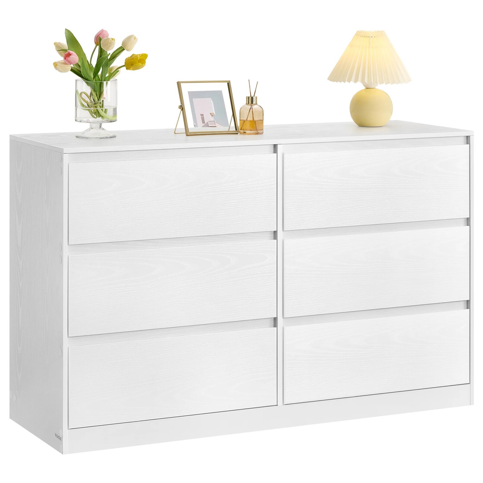 Komoda Vasagle Kailyn 119,4 cm bílá