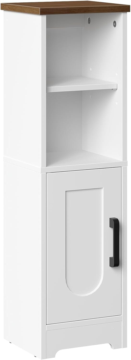 Koupelnová skříňka Nopy 21 cm bílá/ořech